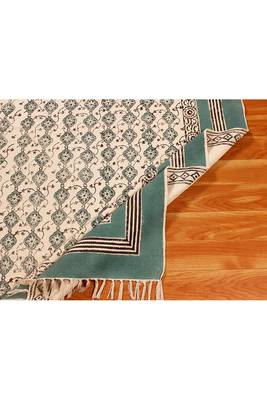 Flat Weave Kilim Dhurrie Geometric Handmade Pure Cotton Carpet Cotton Rug 5