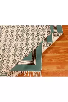 Flat Weave Kilim Dhurrie Geometric Handmade Pure Cotton Carpet Cotton Rug