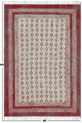 Moroccan Rug Natural Handmade Cotton Durries Dining Room Rugs Living Room Carpets 3
