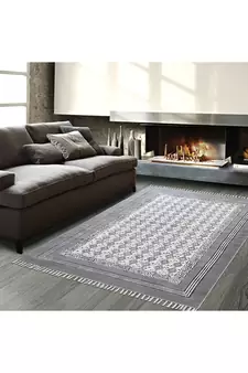 Living Room Cotton Kilim Rug Yoga Garden Carpet Hand Block Printed Dhurrie