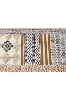 Kitchen Kilim Handmade India Cotton Carpet Eco Friendly Dhurrie Geometric Rug 4