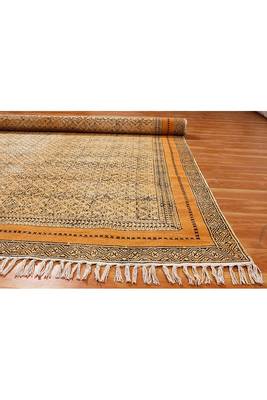 Handmade Pure Cotton Rug Traditional Floor Area Kilim Indian Flat Weave Dhurrie 4