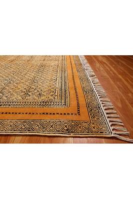 Handmade Pure Cotton Rug Traditional Floor Area Kilim Indian Flat Weave Dhurrie 5