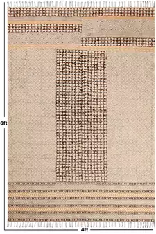 Handmade Cotton Durries Hallway Rug Large Area Rugs Yoga Mat Living Room Carpet