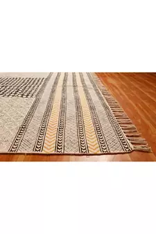 Handmade Cotton Durries Hallway Rug Large Area Rugs Yoga Mat Living Room Carpet