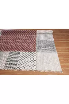 Finely Handmade Rug Living Room Carpet Traditional Area Dhurrie Indian Cotton Kilim