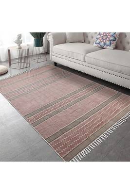 Hand Woven Cotton Durries Dining Room Carpets Yoga Outdoor Mats Kitchen Rugs 2