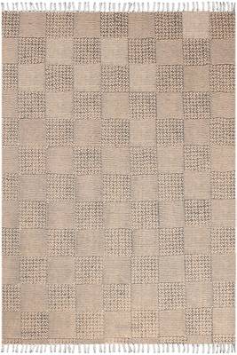 Indian Handmade Floor Carpet Vintage Rug Natural Fiber Cotton Durries Kitchen Rugs 1