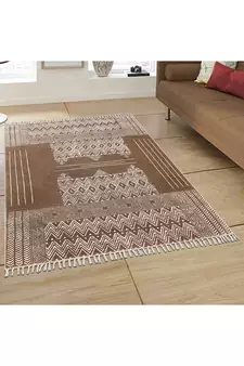 Living Room Carpet Hand Woven Durries Dining Room Rug Custom Area Rugs