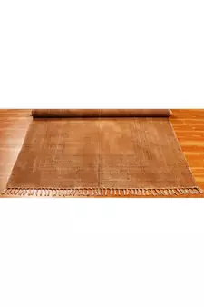 Decorative Carpet Pure Cotton Dhurrie Finely Woven Traditional Area Kilim Rug