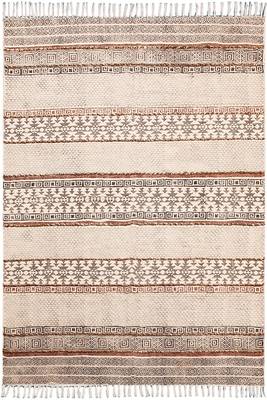 Natural Handmade Rug All over area Rug Cotton Kilim Geometric Rugs Area Mat 1