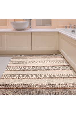 Natural Handmade Rug All over area Rug Cotton Kilim Geometric Rugs Area Mat 2