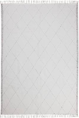 Natural Pure Cotton Durries Living Room Carpet Geometric Area Kilim 1