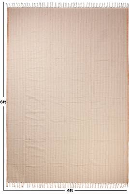 Handmade Cotton Rugs Yoga Kilim Rug Outdoor Area Durries Kitchen Carpet 3