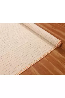 Handmade Cotton Rugs Yoga Kilim Rug Outdoor Area Durries Kitchen Carpet