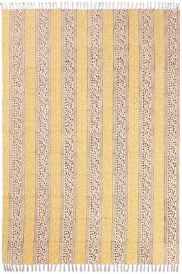 Modern Living Room Rug Traditional Cotton Durries Natural Handmade Rugs 1