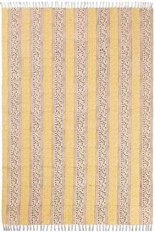 Modern Living Room Rug Traditional Cotton Durries Natural Handmade Rugs