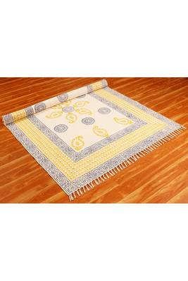 Geometric Cotton Carpet Kitchen Durrie Living Room Area Rug Outdoor Garden Yoga Durrie 4