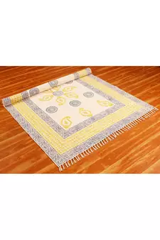 Geometric Cotton Carpet Kitchen Durrie Living Room Area Rug Outdoor Garden Yoga Durrie