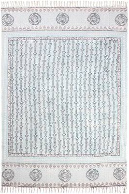Indian Bohemian Rug Handmade Cotton Kilim Outdoor Area Rugs Yoga Mats 1