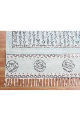 Indian Bohemian Rug Handmade Cotton Kilim Outdoor Area Rugs Yoga Mats 5