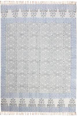 Traditional Rugs Dining Room Carpet Kids Mat Cotton Kilim Area Rug 1