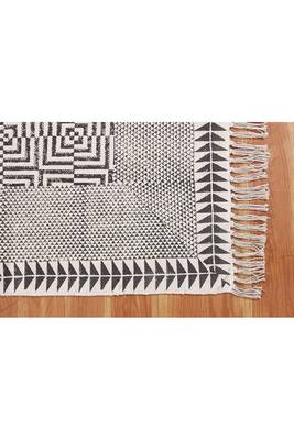 Outdoor garden Cotton rug Indian handmade Kitchen Dining Room Rug Bohemian Floor Mat 5