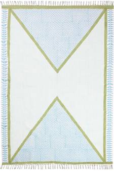 Dining Room Rug Indian Geometric kilim cotton woven dhurrie Outdoor yoga mat garden rug
