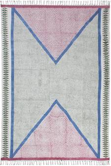 Study Room Rug Kitchen Area Mat Hand Block Printed Cotton Durries Doormats