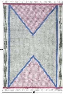 Study Room Rug Kitchen Area Mat Hand Block Printed Cotton Durries Doormats 3