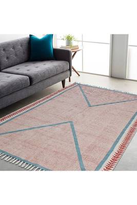 Handmade bedroom rug boho cotton rug Home decorative rug Indian rug Floor area Carpet 2