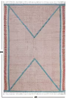Handmade bedroom rug boho cotton rug Home decorative rug Indian rug Floor area Carpet
