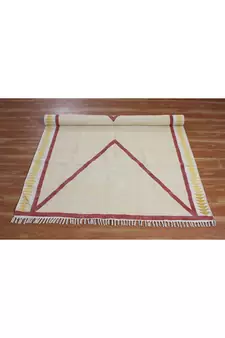 Handmade Rug Hand block print area rug Outdoor yoga rug Garden rug Home kitchen rug