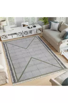Boho area rug Kitchen flat weave cotton dhurrie Outdoor area rug Moroccan living room rug