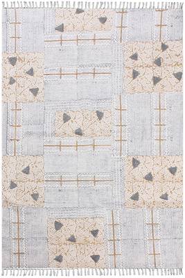 Indian Hand Block Printed Durries Soft Cotton Area Rugs Bathroom Rugs outdoor Mats 1