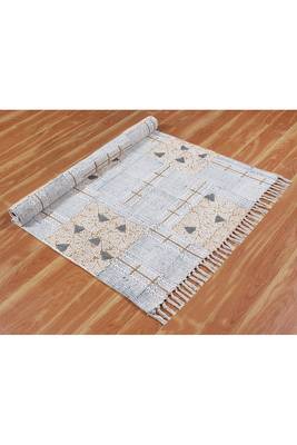 Indian Hand Block Printed Durries Soft Cotton Area Rugs Bathroom Rugs outdoor Mats 4