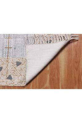 Indian Hand Block Printed Durries Soft Cotton Area Rugs Bathroom Rugs outdoor Mats 5