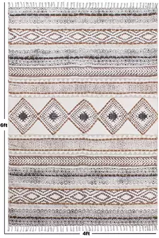 Floor Area Rugs Handmade Kilim Cotton Rugs Home Decor Carpet Yoga Garden Mat