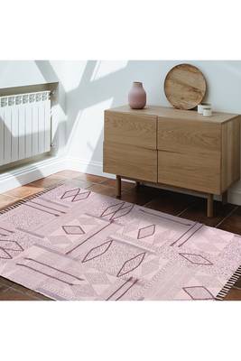 Living Room Area Rugs Handmade Cotton Durries Kitchen Rug Dining Room Carpet 2