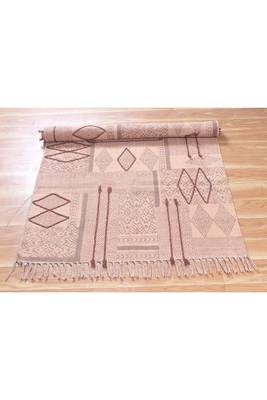 Living Room Area Rugs Handmade Cotton Durries Kitchen Rug Dining Room Carpet 4