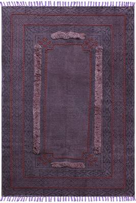 Dining Room Area Rug Geometric Area Carpet Handmade Pure Cotton Kilim 1