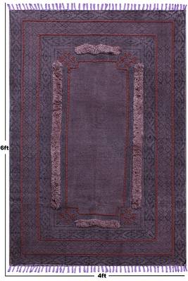 Dining Room Area Rug Geometric Area Carpet Handmade Pure Cotton Kilim 3