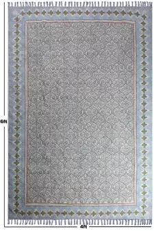 Kitchen Area Rug Indian Bohemian Rugs Living Room Carpets Traditional Kilim Yoga Mat