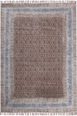 Geometric Area Rug Dining Room Carpet Yoga Outdoor Cotton Durries Kitchen Rugs 1