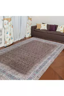 Geometric Area Rug Dining Room Carpet Yoga Outdoor Cotton Durries Kitchen Rugs