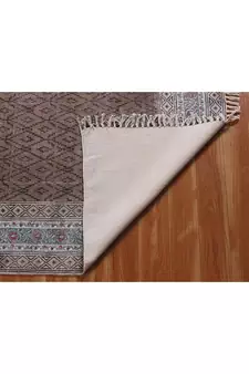 Geometric Area Rug Dining Room Carpet Yoga Outdoor Cotton Durries Kitchen Rugs