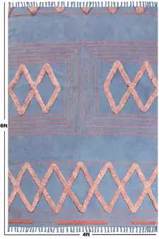 Hand Block Printed Dhurrie Home Decor Kilim Handmade Pure Cotton Carpet
