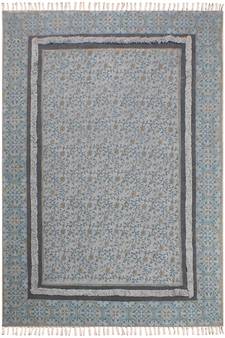 Eco Friendly Dhurrie Geometric Area Kilim Hand-Woven Rug Indian Cotton Carpet