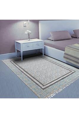 Eco Friendly Dhurrie Geometric Area Kilim Hand-Woven Rug Indian Cotton Carpet 2