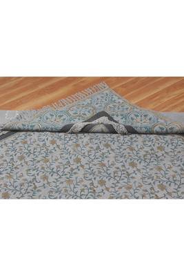Eco Friendly Dhurrie Geometric Area Kilim Hand-Woven Rug Indian Cotton Carpet 5